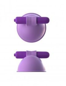 Fantasy For Her Vibrating Breast Suck-Hers Purple